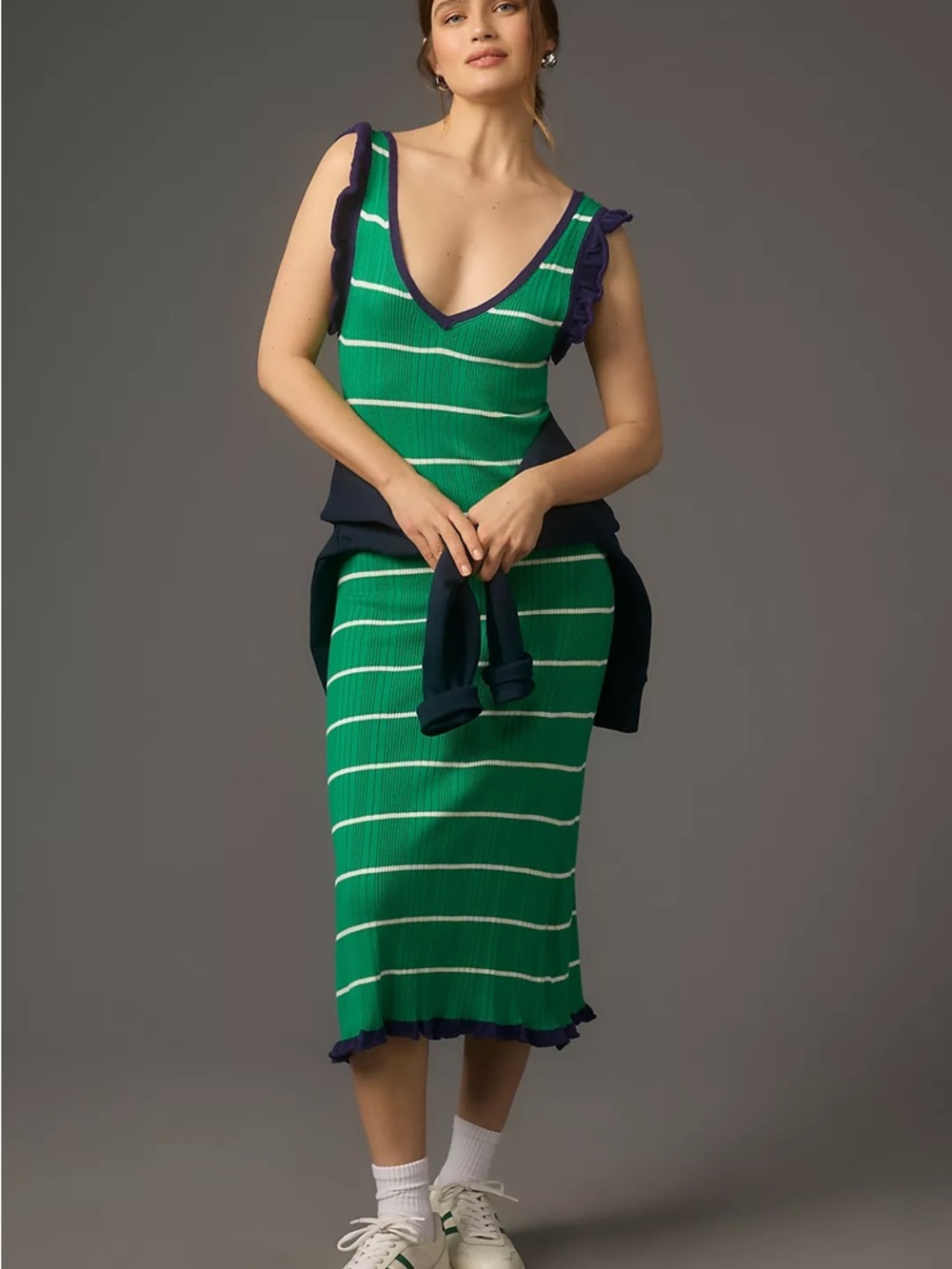 Daily Practice by Anthropologie  Midi Dress – NWT – Cozy Chic Size Medium